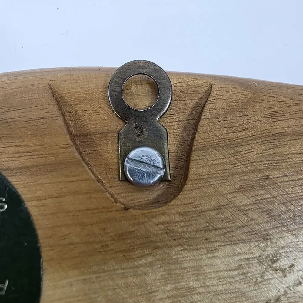 Myrtle Wooden Hand Crafted IXOYE Fish Figurine Wall Hanging 9 1/2” Long P/O